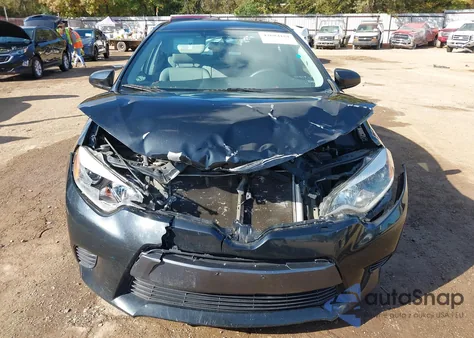 2016 Toyota Corolla Le z USA, uszkodzony, nr VIN 2T1BURHE4GC715557